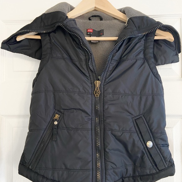Diesel | Black winter vest - Picture 2 of 6